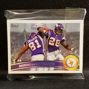 Minnesota Vikings 2011 Topps Team Sets w/Random Inserts